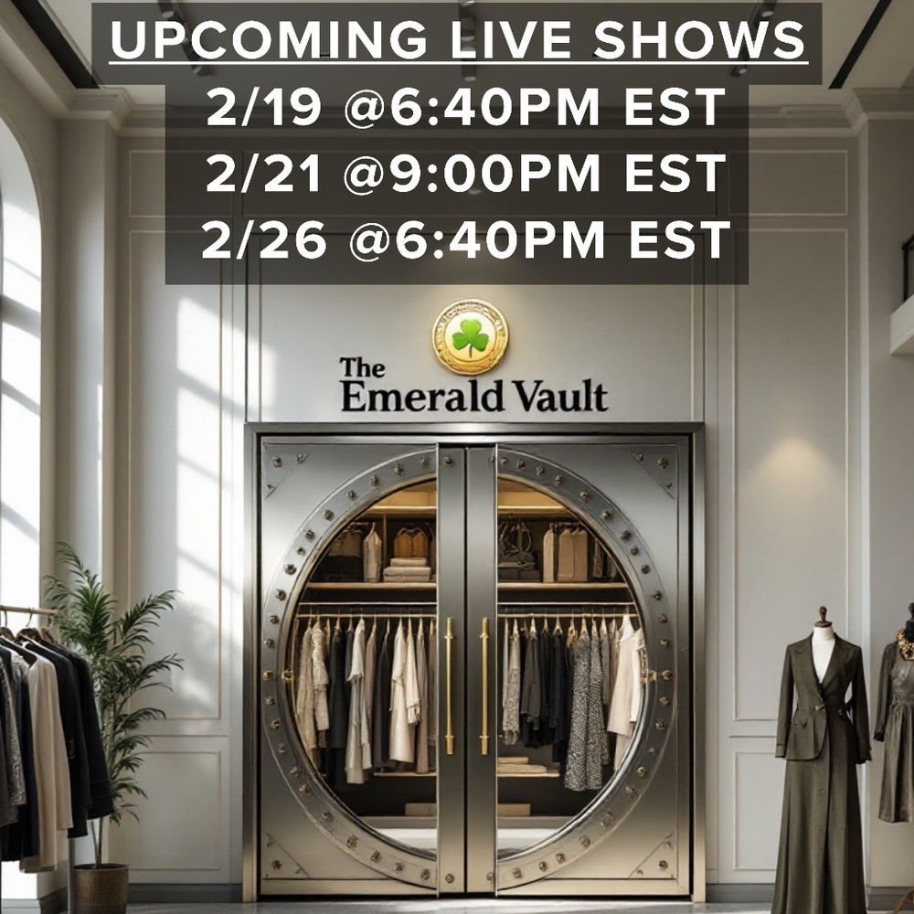 @theemeraldvault - Live Show Schedule for February